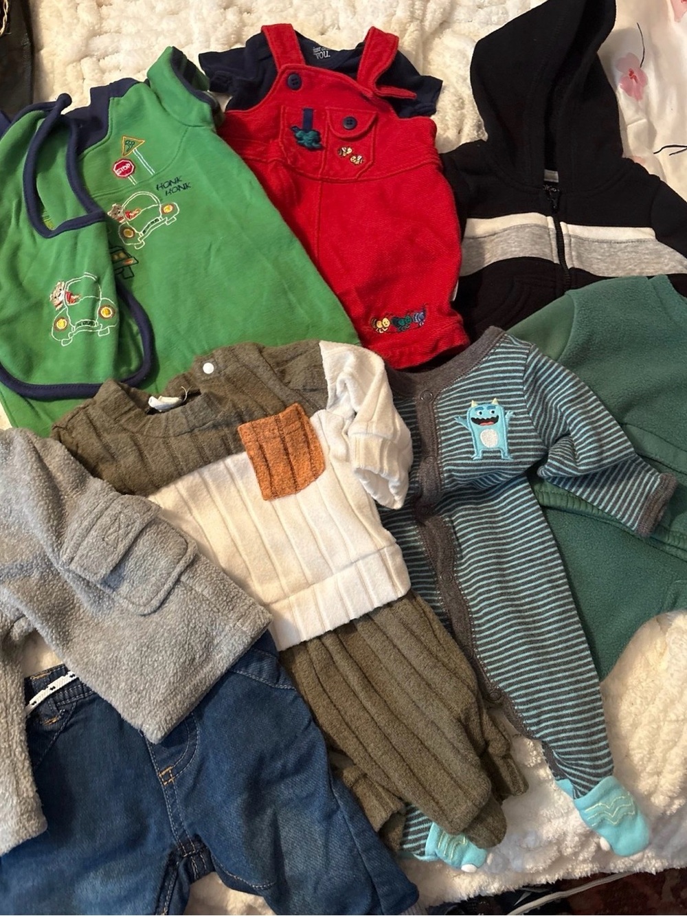 Kids Baby boy bundle 0-3 months lot of 10 pieces